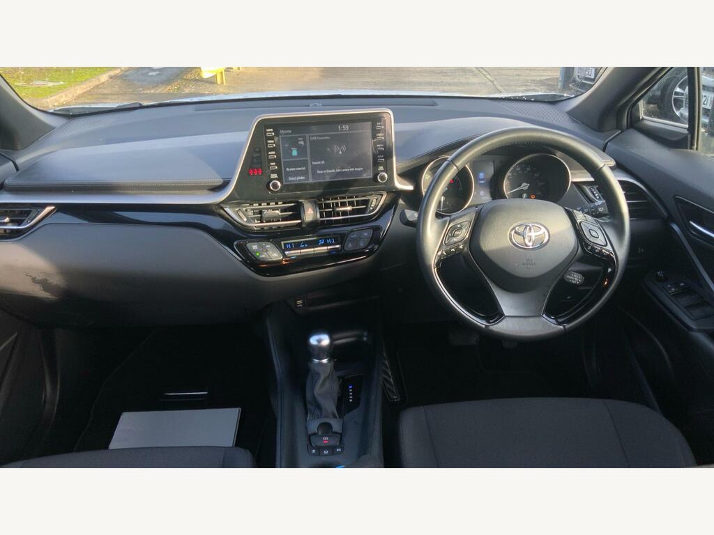 Toyota C-Hr 1.8 Vvt-h Icon Cvt Euro 6 Ss Silver #5