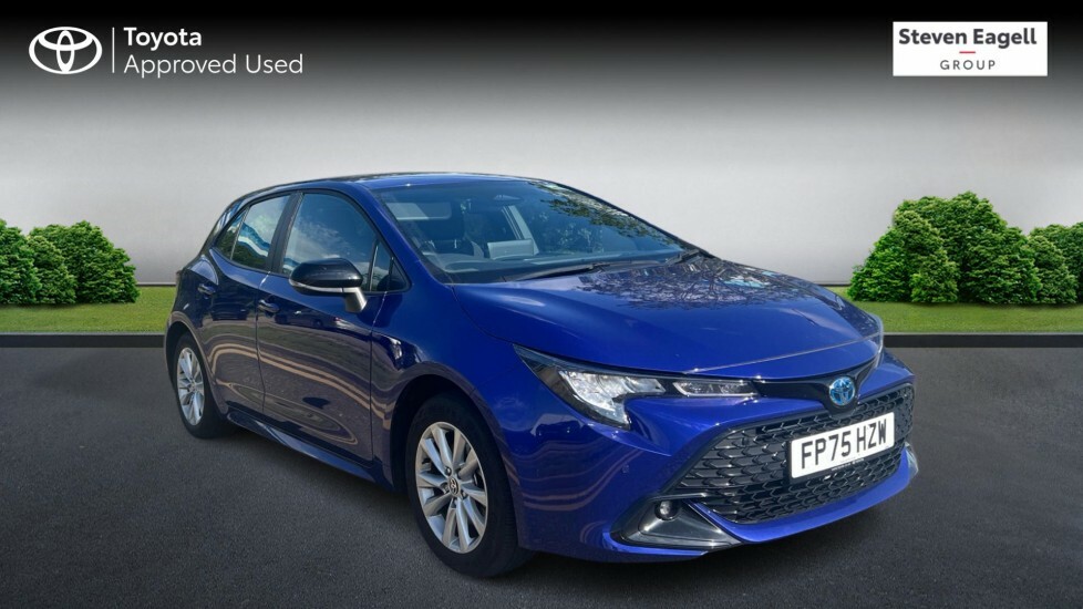 Toyota Corolla 2.0 Vvt-h Icon Cvt Euro 6 Ss FP75HZW Blue