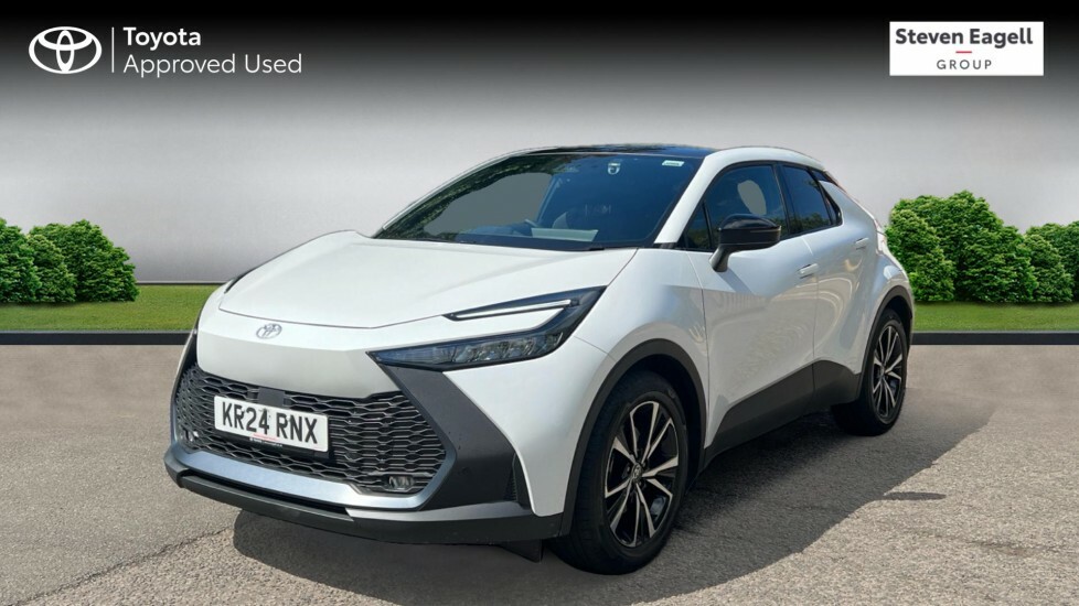 Toyota C-Hr 2.0 Vvt-h 13.6 Kwh Design Cvt Euro 6 Ss White #3