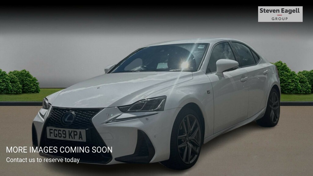 Lexus IS 2.5 300H F Sport Saloon Hybrid E-cvt Eu White #3