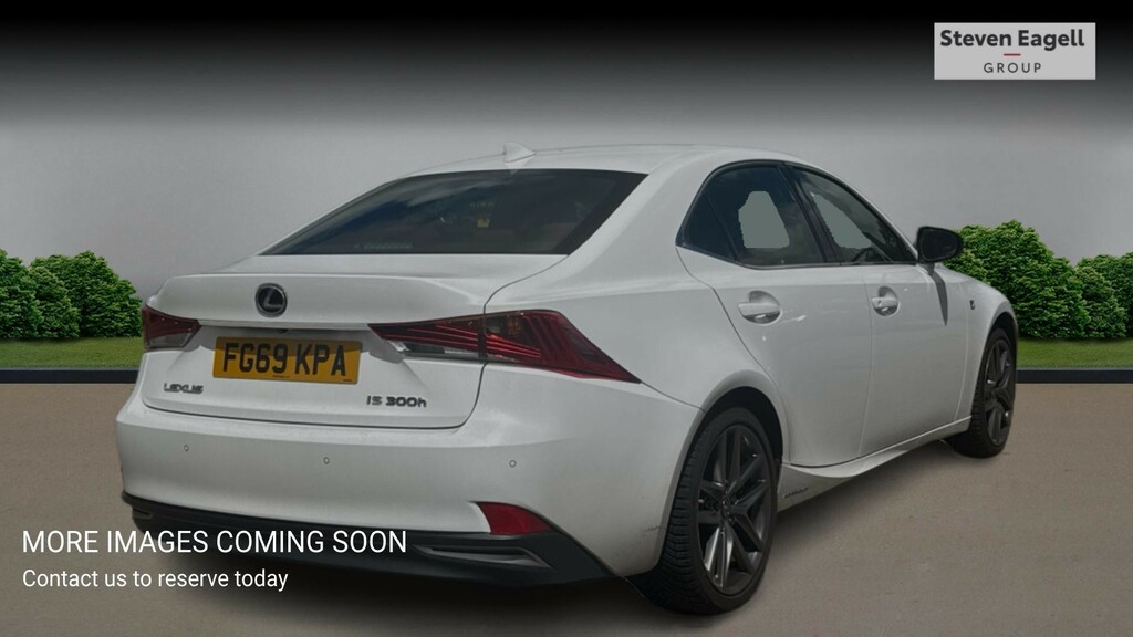 Lexus IS 2.5 300H F Sport Saloon Hybrid E-cvt Eu White #4