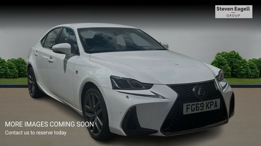 Lexus IS 2.5 300H F Sport Saloon Hybrid E-cvt Eu White