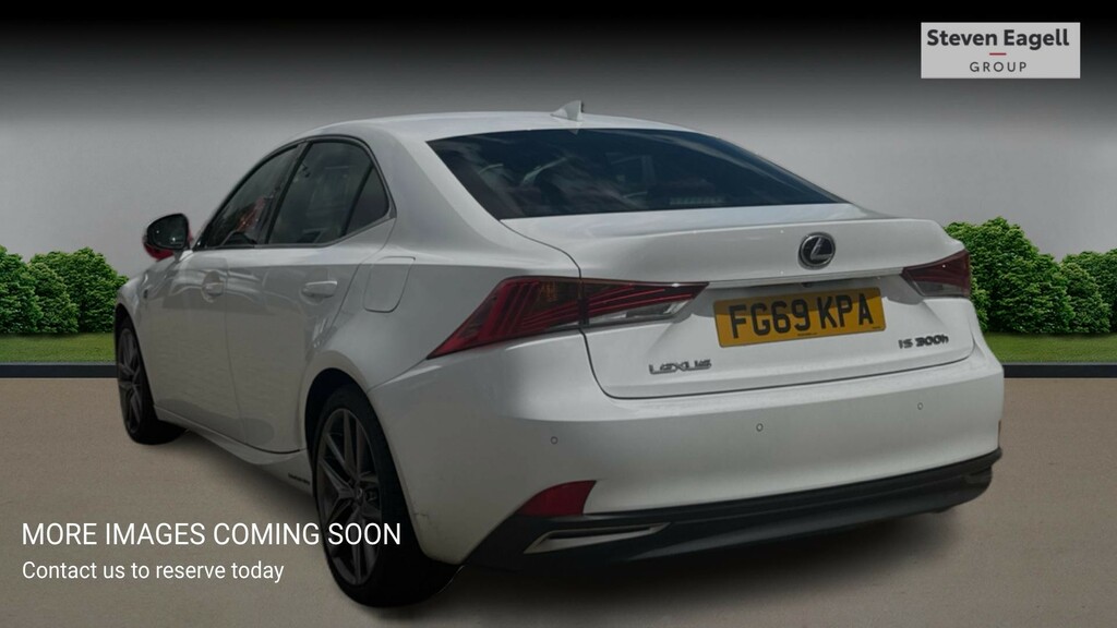 Lexus IS 2.5 300H F Sport Saloon Hybrid E-cvt Eu White #2