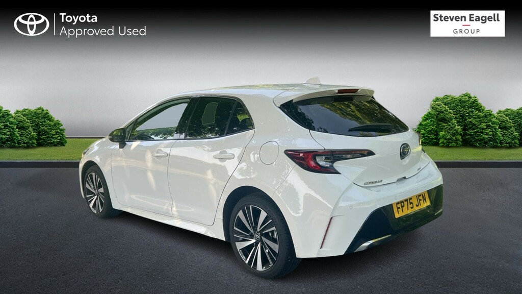 Toyota Corolla 1.8 Vvt-h Design Cvt Euro 6 Ss FP75JFN White #4