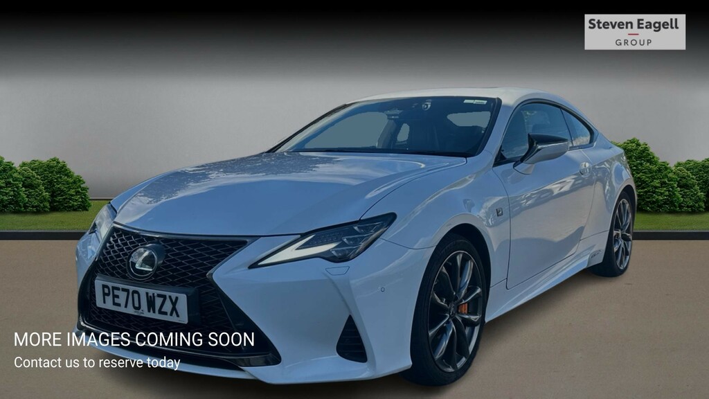 Lexus RC 2.5 300H F Sport Coupe Hybrid E-cvt Eur White #3