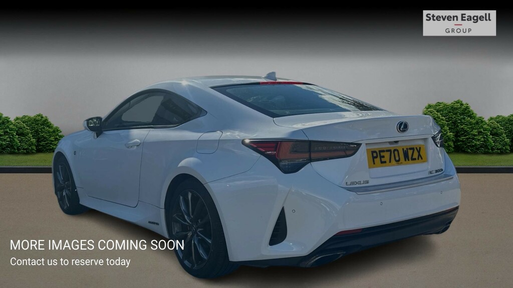 Lexus RC 2.5 300H F Sport Coupe Hybrid E-cvt Eur White #2