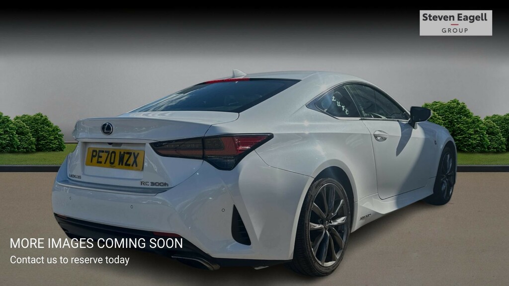 Lexus RC 2.5 300H F Sport Coupe Hybrid E-cvt Eur White #4