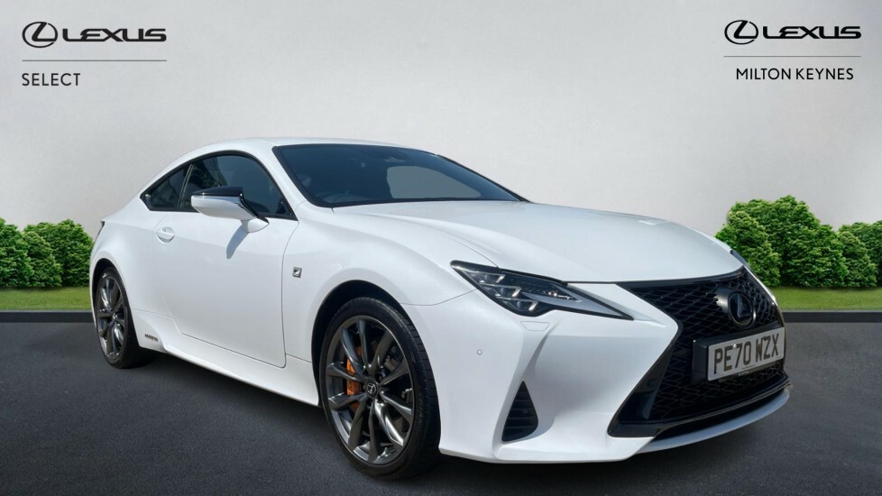 Lexus RC 2.5 300H F Sport Coupe Hybrid E-cvt Eur White