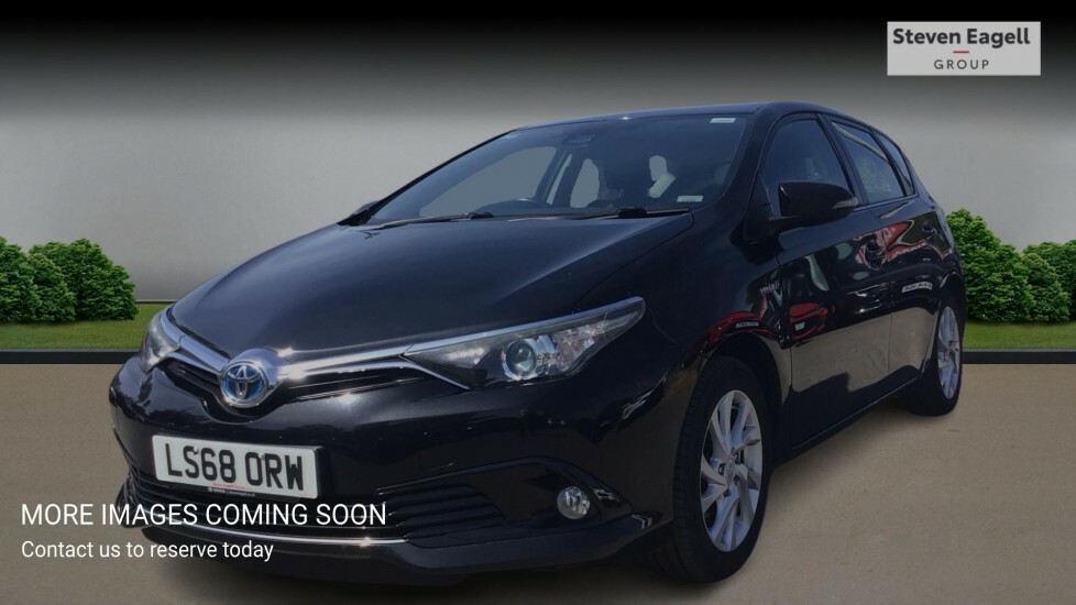 Toyota Auris 1.8 Vvt-h Icon Tech Hatchback Hybrid Cv Black #3