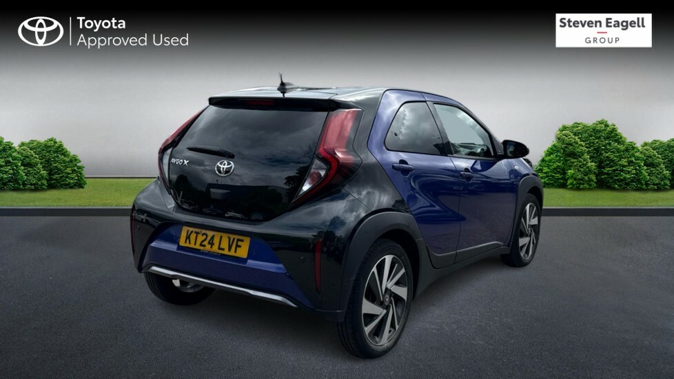 Toyota Aygo X 1.0 Vvt-i Exclusive Hatchback X-shift E KT24LVF Blue #2