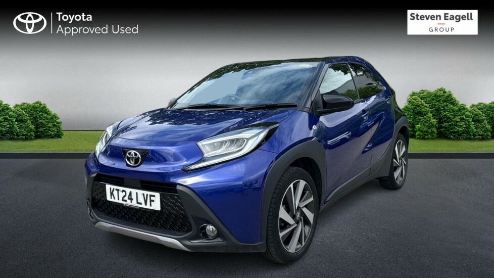 Toyota Aygo X 1.0 Vvt-i Exclusive Hatchback X-shift E KT24LVF Blue #3