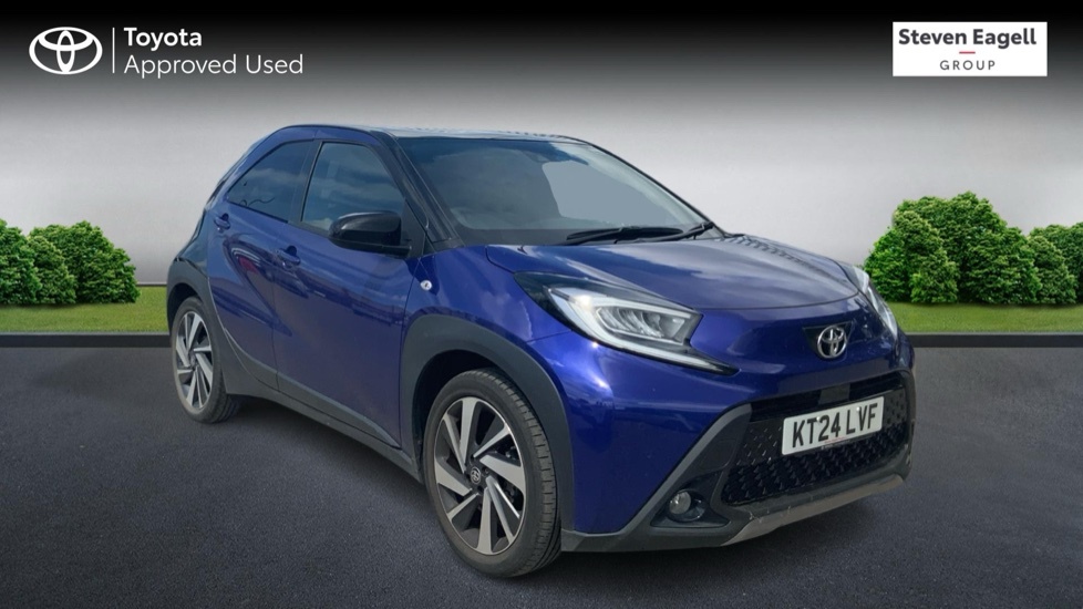 Toyota Aygo X 1.0 Vvt-i Exclusive Hatchback X-shift E Blue