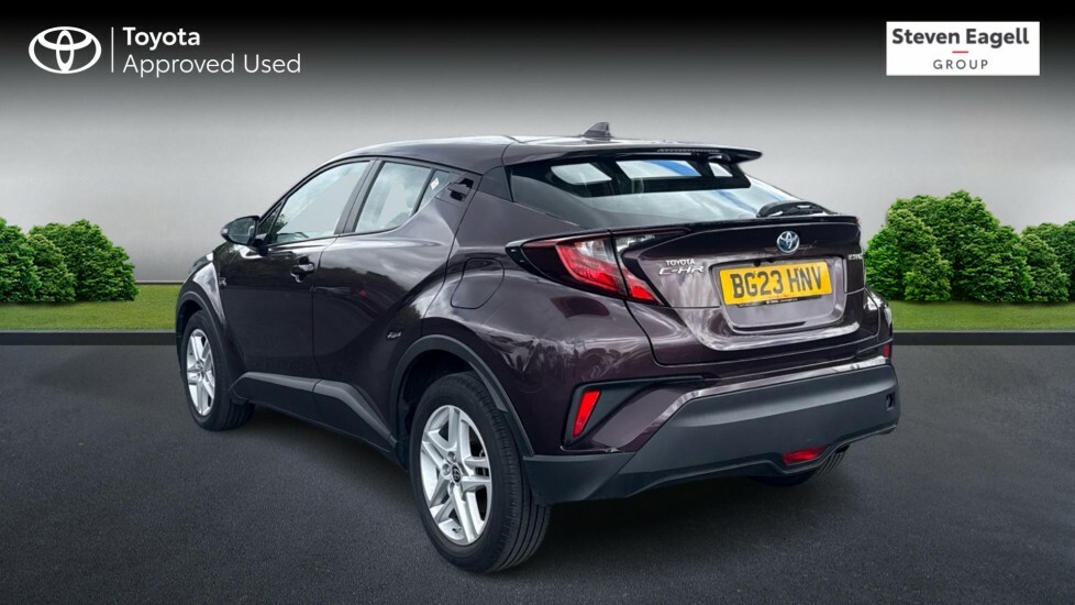 Toyota C-Hr 1.8 Vvt-h Icon Cvt Euro 6 Ss Purple #4