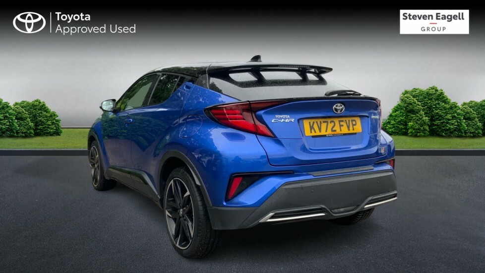 Toyota C-Hr 2.0 Vvt-h Gr Sport Suv Hybrid Cvt Euro Blue #4