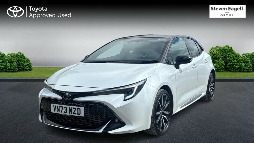 Toyota Corolla 1.8 Vvt-h Gr Sport Cvt Euro 6 Ss White #3