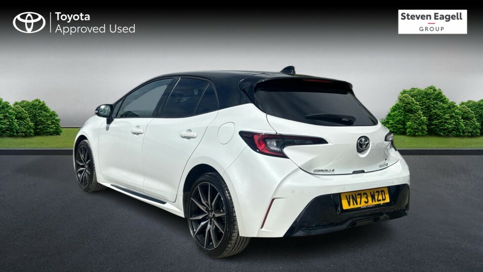 Toyota Corolla 1.8 Vvt-h Gr Sport Cvt Euro 6 Ss White #4