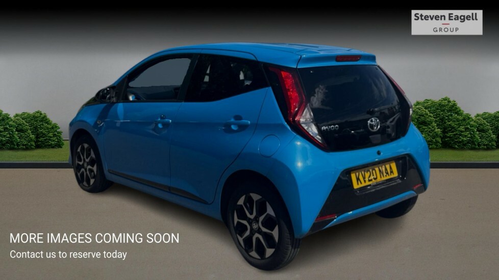 Toyota Aygo 1.0 Vvt-i X-trend Funroof X-shift Euro Blue #2