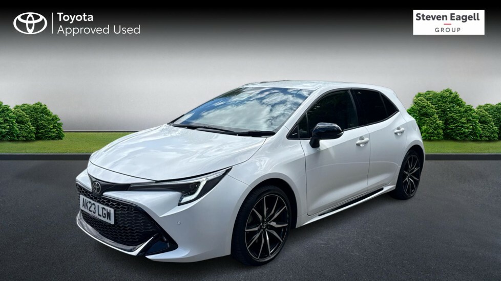 Toyota Corolla 2.0 Vvt-h Gr Sport Hatchback Hybrid Cvt White #3