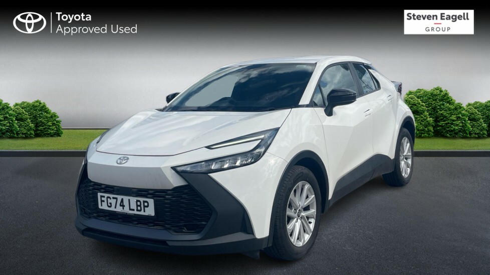 Toyota C-Hr 1.8 Vvt-h Icon Suv Hybrid Cvt Euro 6 S White #3