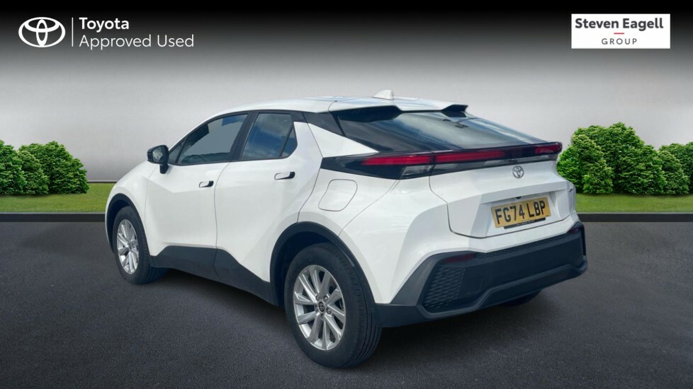 Toyota C-Hr 1.8 Vvt-h Icon Suv Hybrid Cvt Euro 6 S White #4