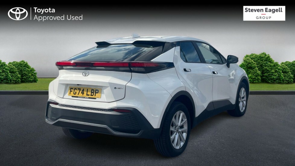 Toyota C-Hr 1.8 Vvt-h Icon Suv Hybrid Cvt Euro 6 S White #2