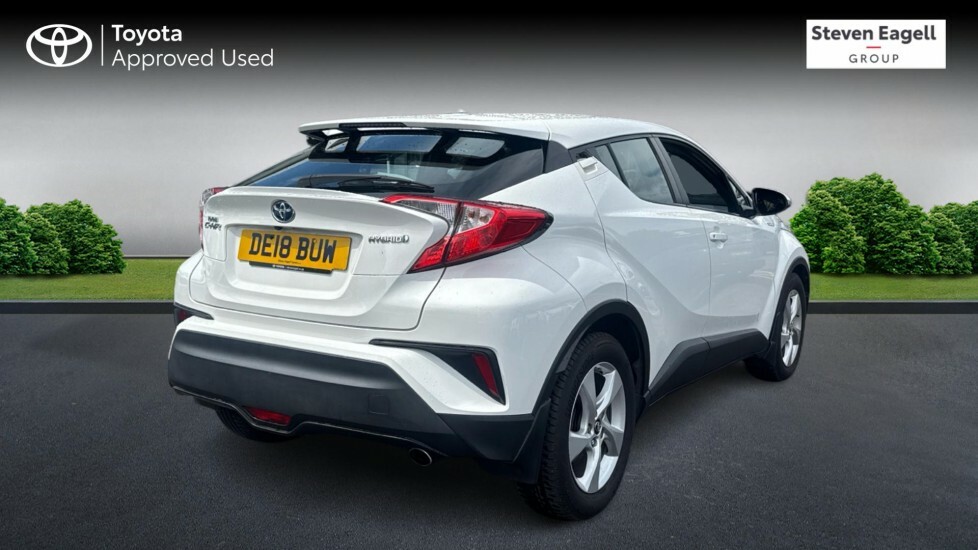 Toyota C-Hr 1.8 Vvt-h Icon Cvt Euro 6 Ss White #2