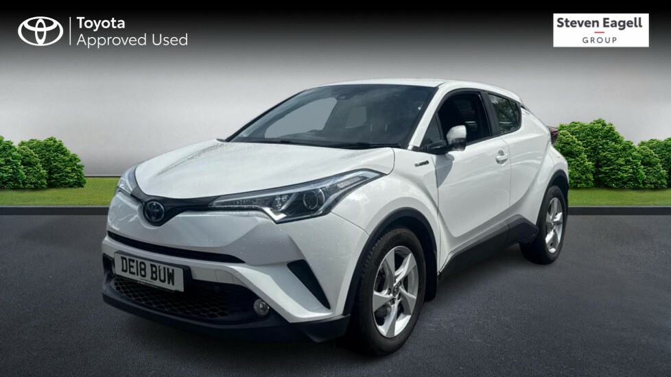 Toyota C-Hr 1.8 Vvt-h Icon Cvt Euro 6 Ss White