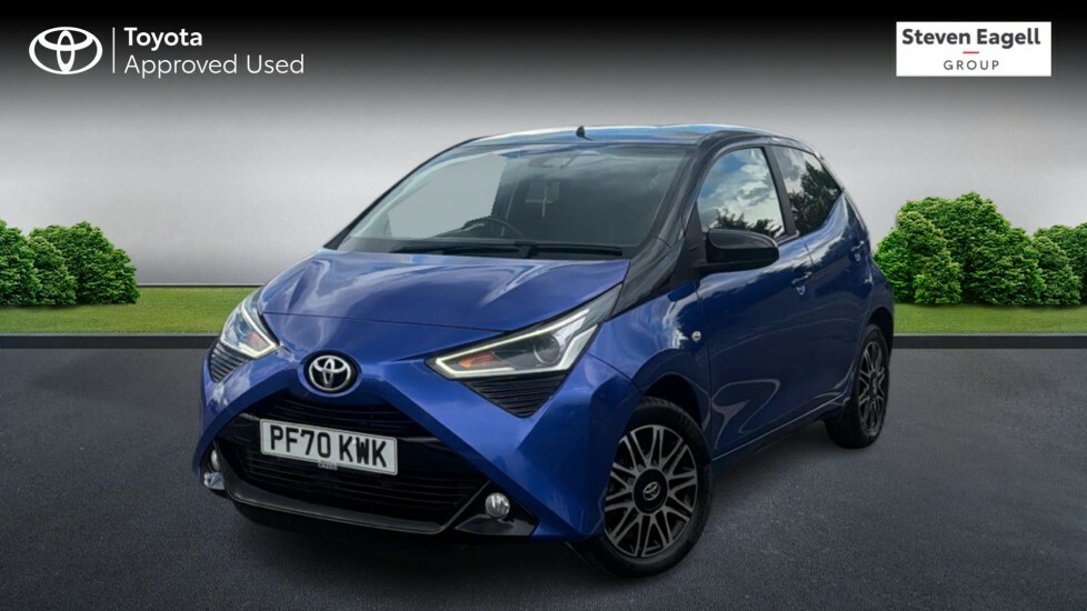 Toyota Aygo 1.0 Vvt-i X-clusiv X-shift Euro 6 Blue #3