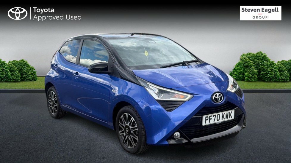 Toyota Aygo 1.0 Vvt-i X-clusiv X-shift Euro 6 Blue