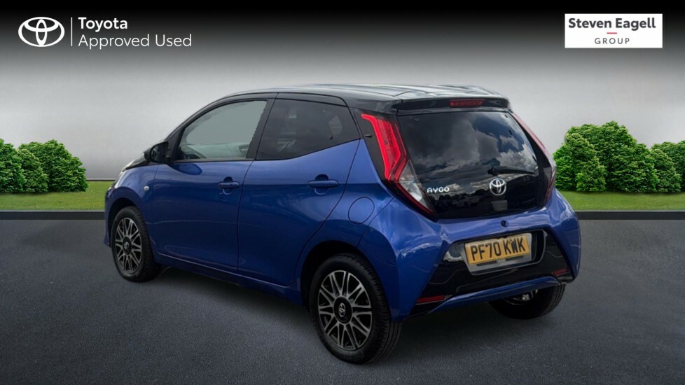 Toyota Aygo 1.0 Vvt-i X-clusiv X-shift Euro 6 Blue #4