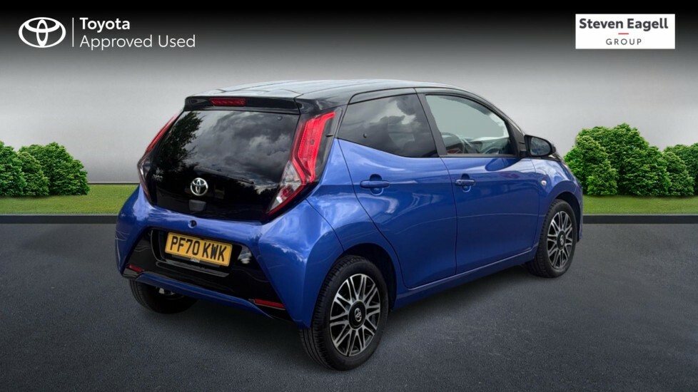 Toyota Aygo 1.0 Vvt-i X-clusiv X-shift Euro 6 Blue #2