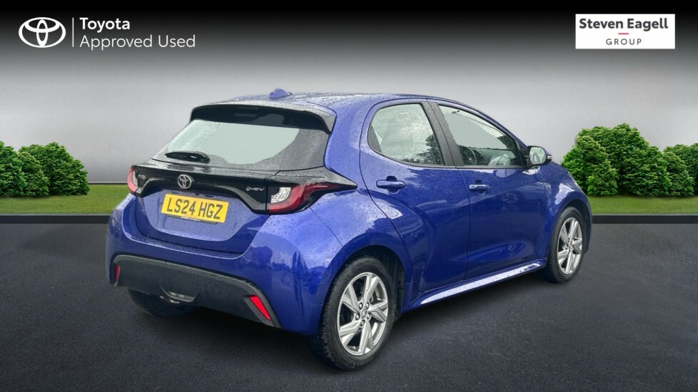 Toyota Yaris 1.5 Vvt-h Icon E-cvt Euro 6 Ss Blue #2