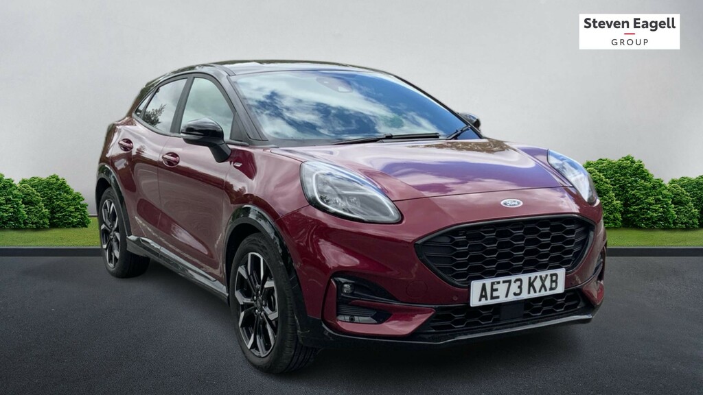 Ford Puma 1.0T Ecoboost Mhev Vivid Ruby Edition Euro 6 Ss Red