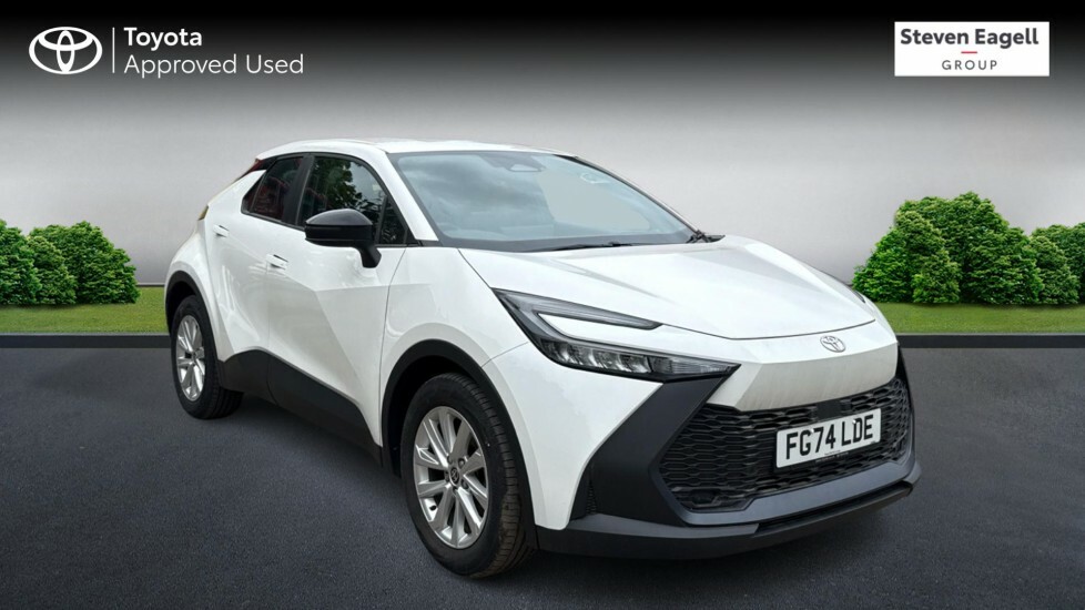 Toyota C-Hr 1.8 Vvt-h Icon Cvt Euro 6 Ss White