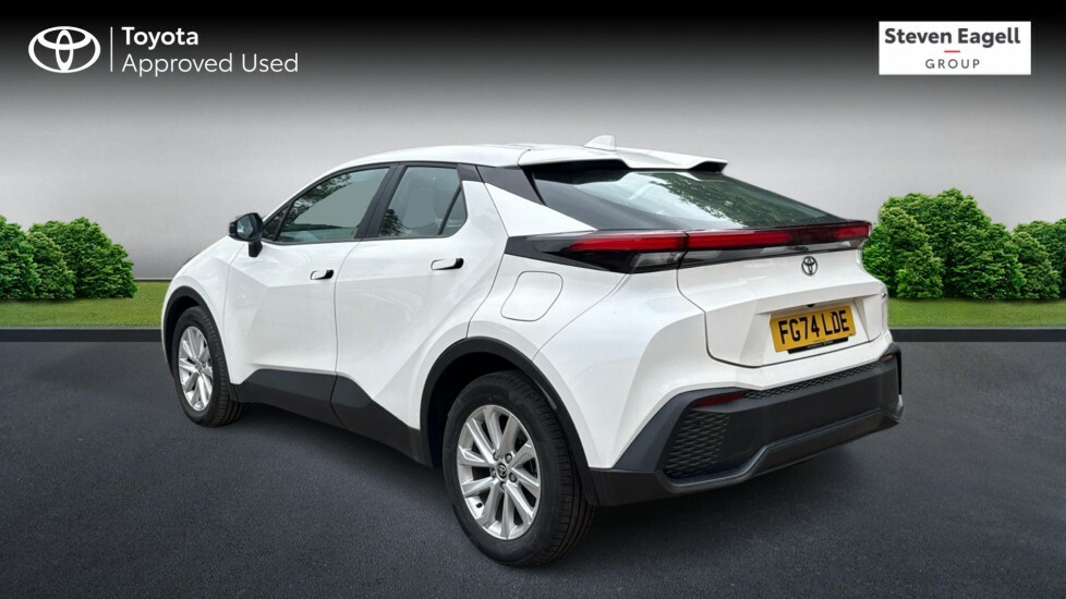 Toyota C-Hr 1.8 Vvt-h Icon Cvt Euro 6 Ss FG74LDE White #4