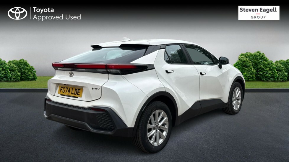 Toyota C-Hr 1.8 Vvt-h Icon Cvt Euro 6 Ss FG74LDE White #2