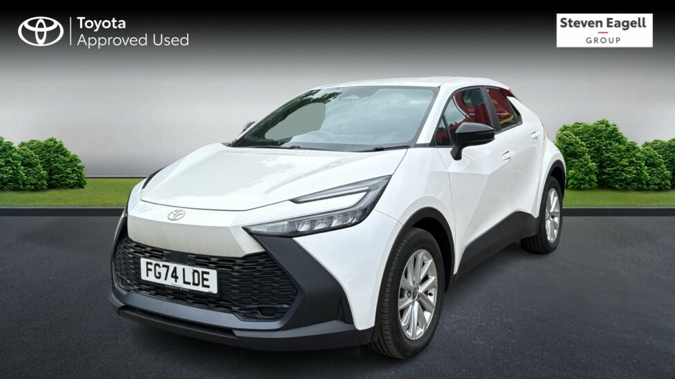 Toyota C-Hr 1.8 Vvt-h Icon Cvt Euro 6 Ss FG74LDE White #3