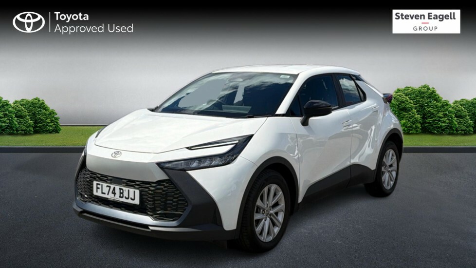 Toyota C-Hr 1.8 Vvt-h Icon Cvt Euro 6 Ss White #3