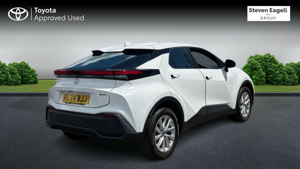 Toyota C-Hr 1.8 Vvt-h Icon Cvt Euro 6 Ss White #2