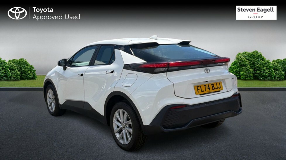 Toyota C-Hr 1.8 Vvt-h Icon Cvt Euro 6 Ss White #4