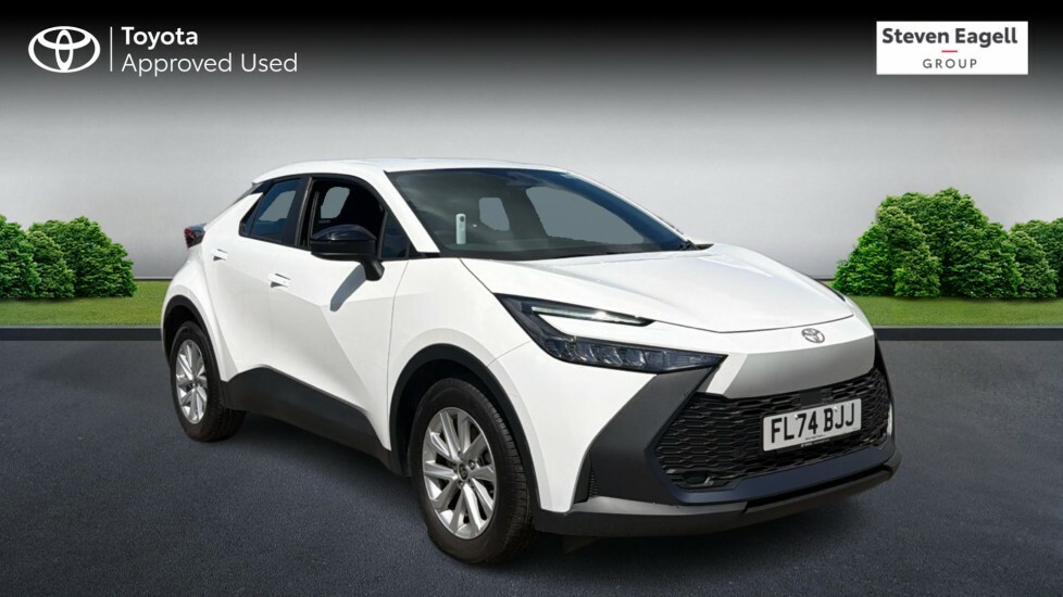 Toyota C-Hr 1.8 Vvt-h Icon Cvt Euro 6 Ss White