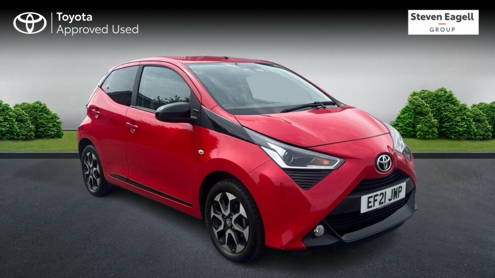 Toyota Aygo 1.0 Vvt-i X-trend X-shift Euro 6 Safety Sense Red