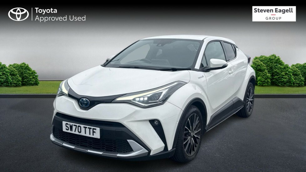 Toyota C-Hr 1.8 Vvt-h Excel Cvt Euro 6 Ss White #3
