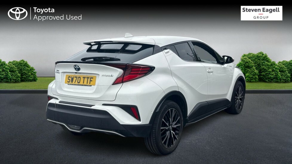 Toyota C-Hr 1.8 Vvt-h Excel Cvt Euro 6 Ss White #2