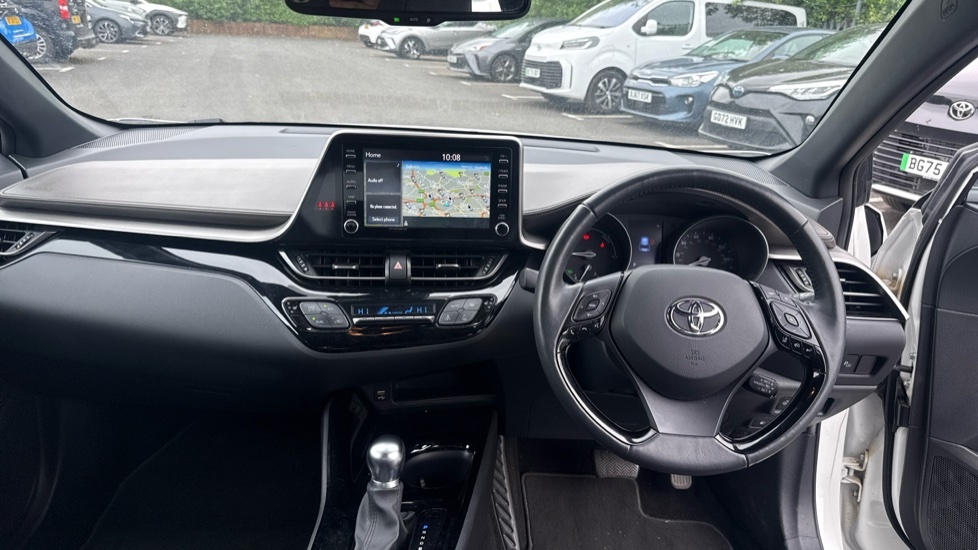 Toyota C-Hr 1.8 Vvt-h Excel Cvt Euro 6 Ss White #6