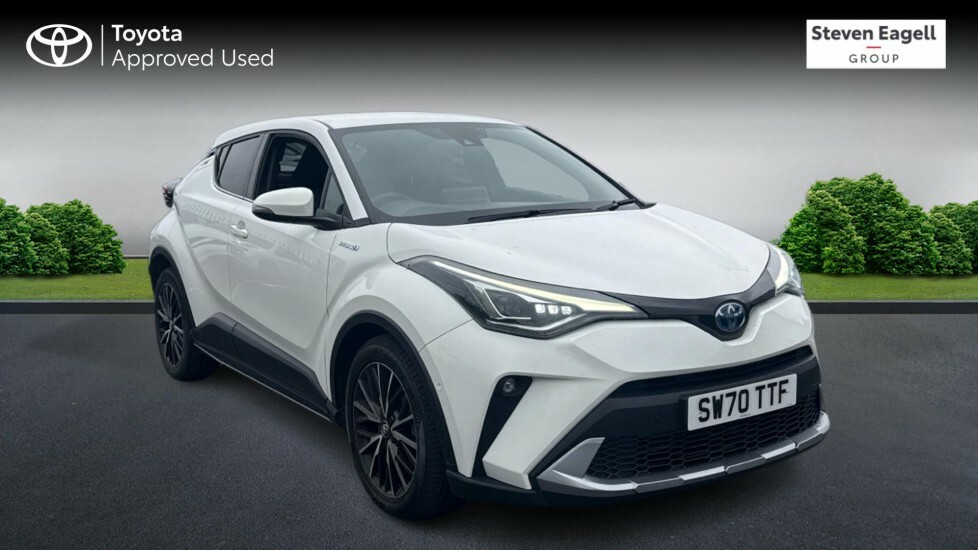 Toyota C-Hr 1.8 Vvt-h Excel Cvt Euro 6 Ss White