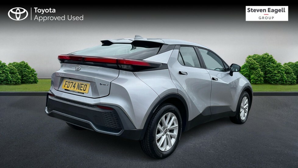 Toyota C-Hr 1.8 Vvt-h Icon Cvt Euro 6 Ss Silver #2
