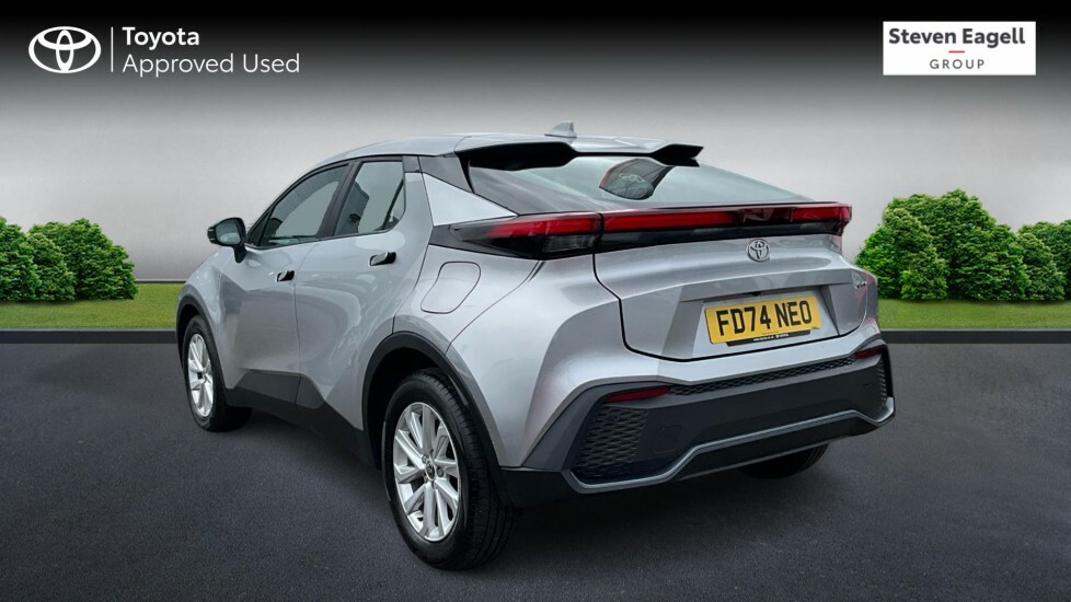 Toyota C-Hr 1.8 Vvt-h Icon Cvt Euro 6 Ss Silver #4