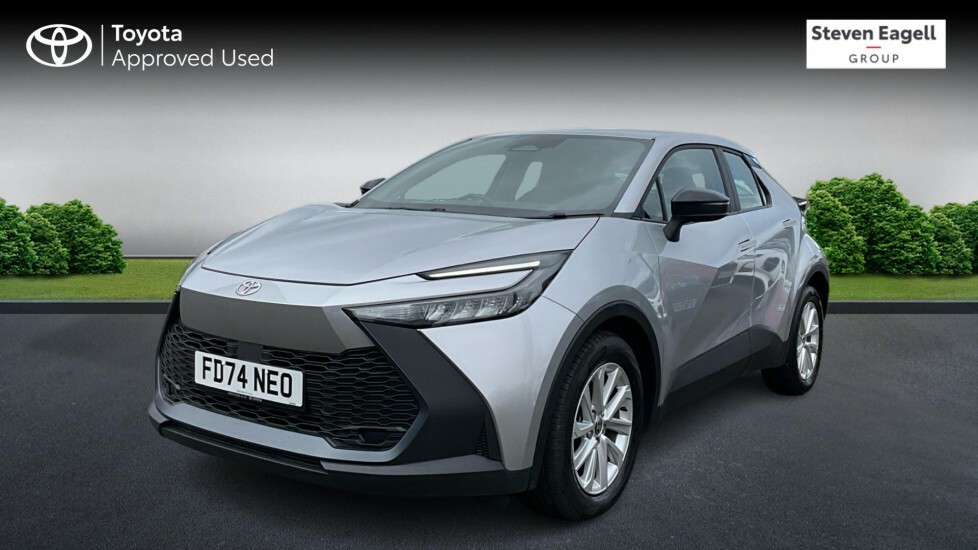 Toyota C-Hr 1.8 Vvt-h Icon Cvt Euro 6 Ss Silver #3