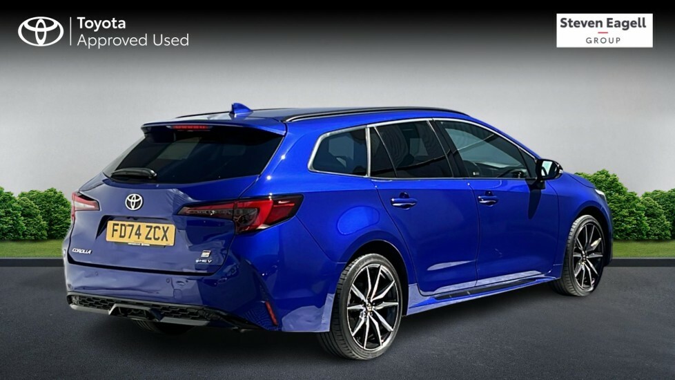 Toyota Corolla 2.0 Vvt-h Gr Sport Touring Sports Cvt Euro 6 Ss FD74ZCX Blue #2